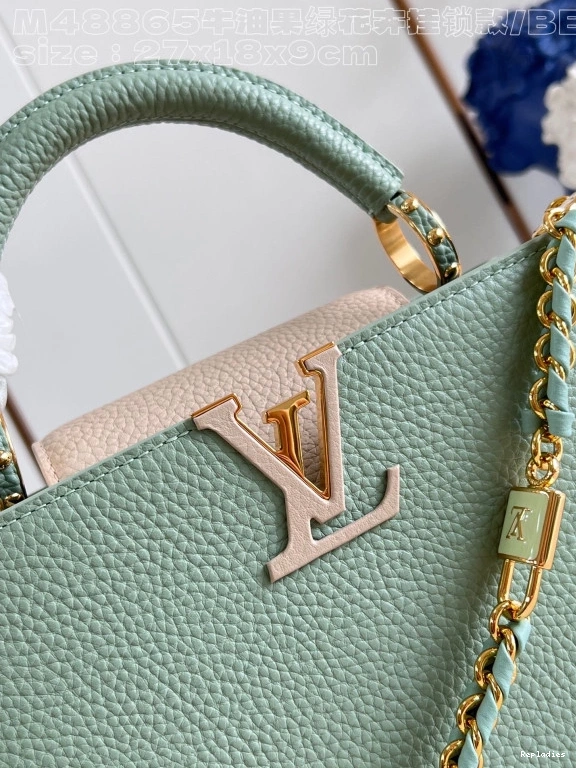 Cheap BB-27*18*9CM CAPUCINES VUITTON LOUIS 0807